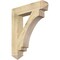 Ekena Millwork Imperial Arts & Crafts Rough Sawn Bracket, Douglas Fir, 6"W x 32"D x 38"H BKT06X32X38IMP03RDF - alternate 1